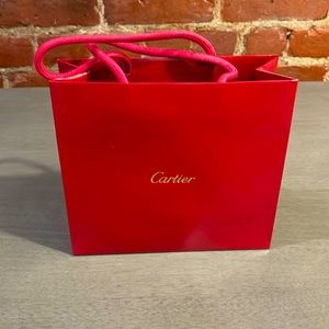 Cartier gift bag